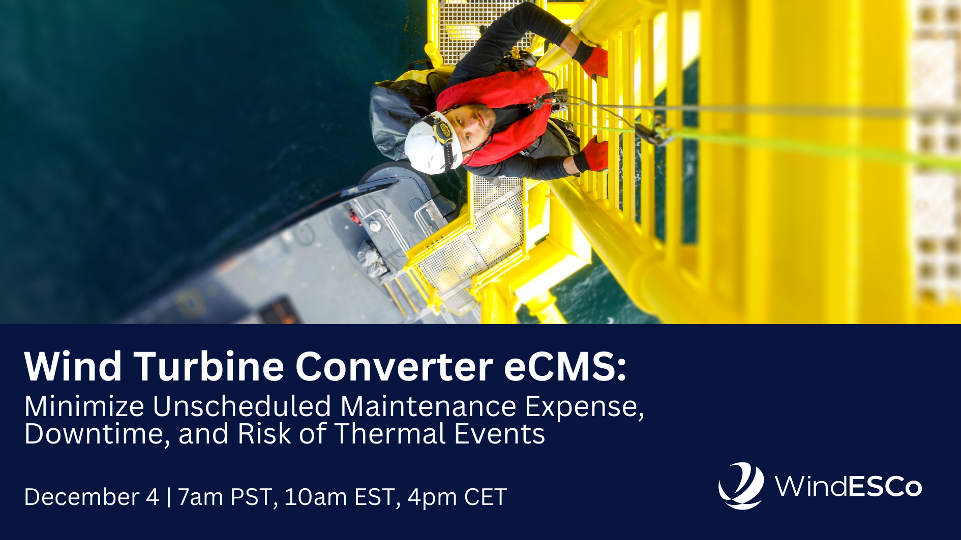 [Webinar] Wind Turbine Converter eCMS: Minimize Unscheduled Maintenance Expense, Downtime and Risk of Thermal Events